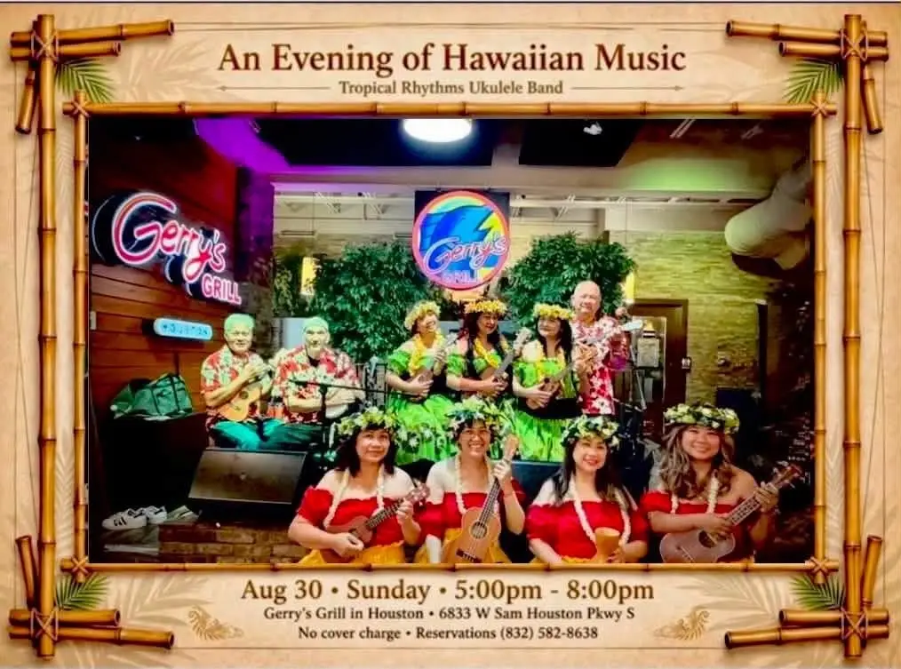 Hawaiian Night with Tropical Rhythms Hulu Dance Troupe