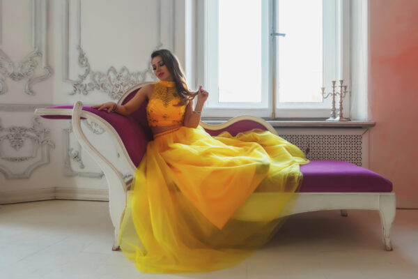 yellow-gown
